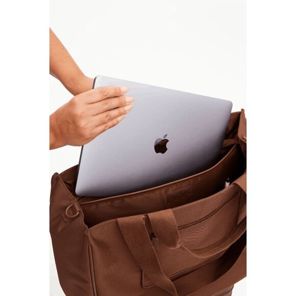 NWT BEIS The East/West Tote in Maple Brown - Picture 7 of 7